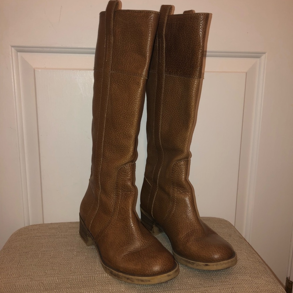 Lucky Brand tan boots